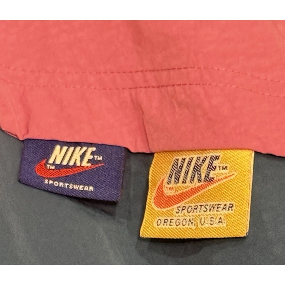 Nike women's Icon Clash track/wind breaker jacket pink blue white size L - Picture 8 of 11